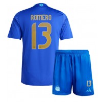 Argentina Cristian Romero #13 Gostujuci Dres za djecu Copa America 2024 Kratak Rukav (+ Kratke hlače)